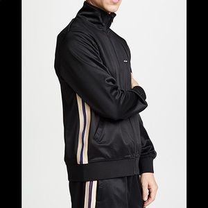 Mens Stussy Black Track Jacket